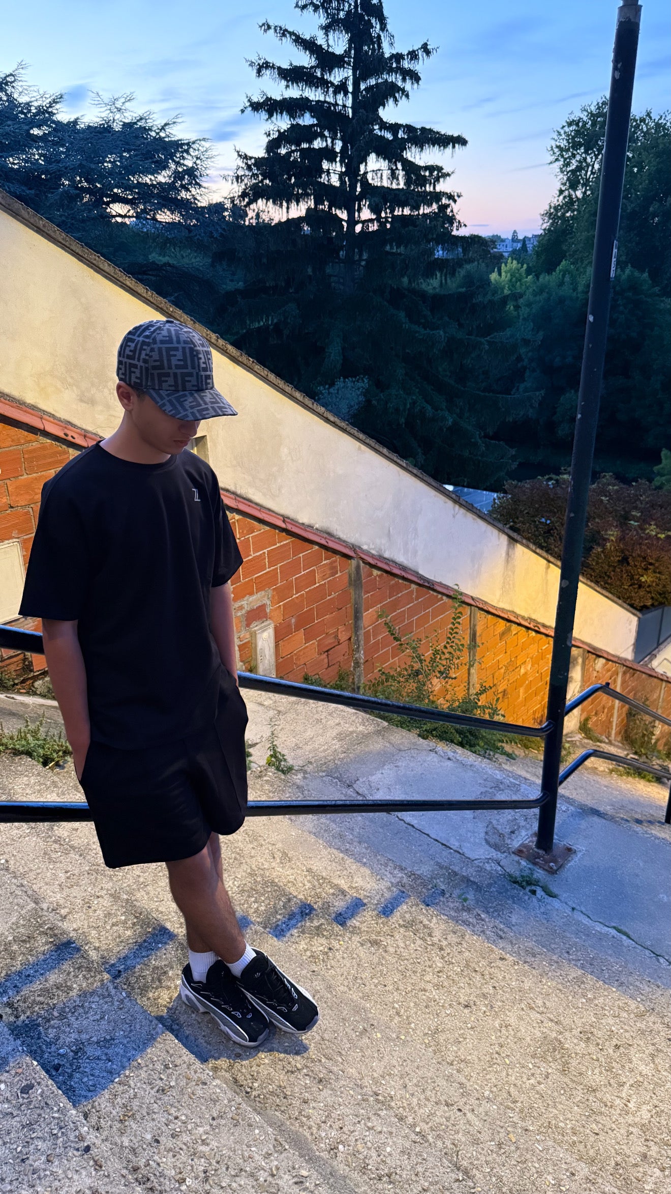 Ensemble ZZ - T-shirt oversize & Short unisexe