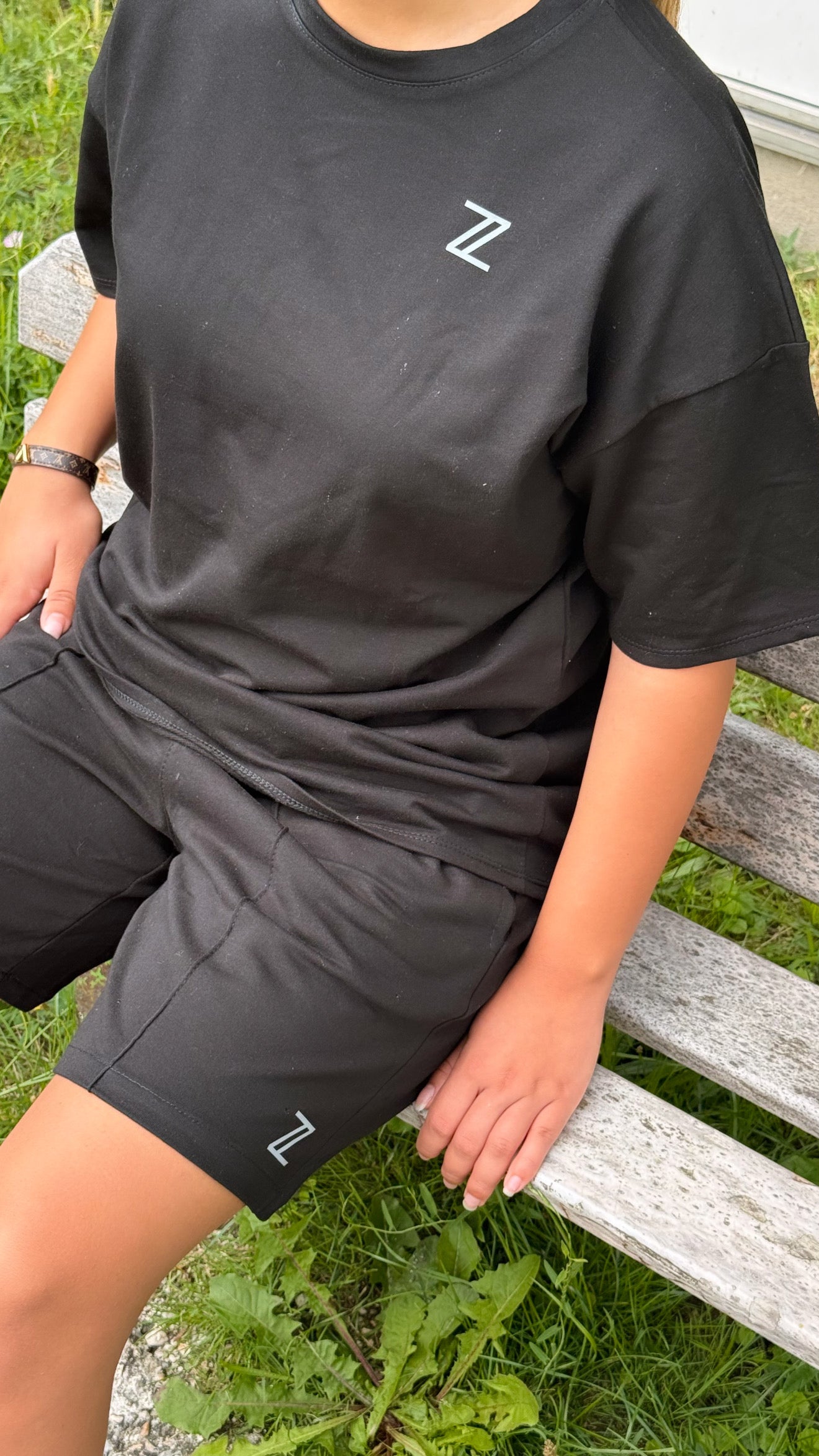 Ensemble ZZ - T-shirt oversize & Short unisexe