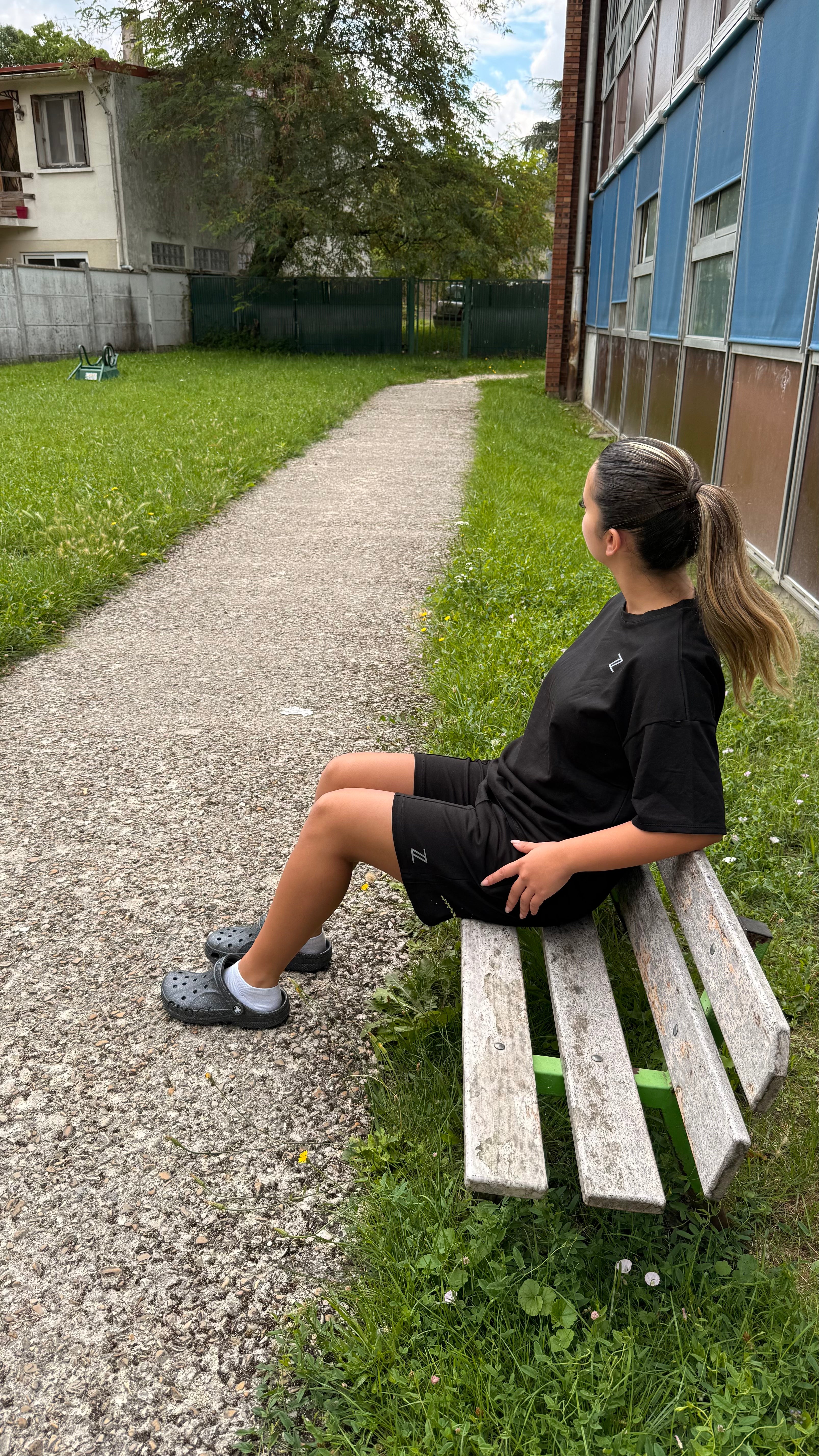 Ensemble ZZ - T-shirt oversize & Short unisexe